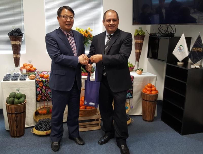 DELEGACIÓN COREANA VISITÓ PERÚ PARA CONOCER PROCESO DE EXPORTACIÓN