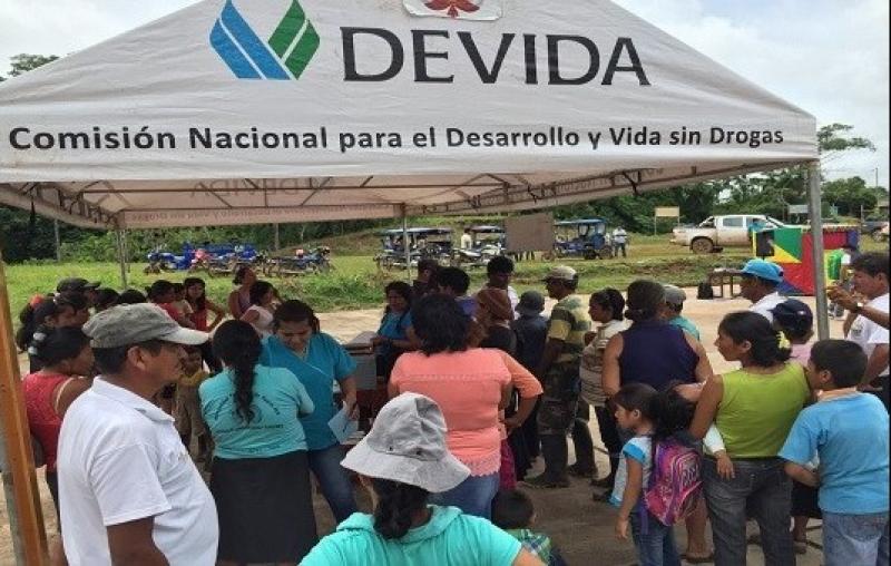 DEVIDA INVIERTE MÁS DE S/. 21 MILLONES EN CULTIVOS, INFRAESTRUCTURA Y TÍTULOS