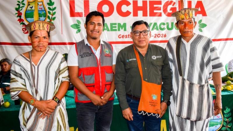 Devida promueve desarrollo alternativo a favor de 1.322 familias de Llochegua