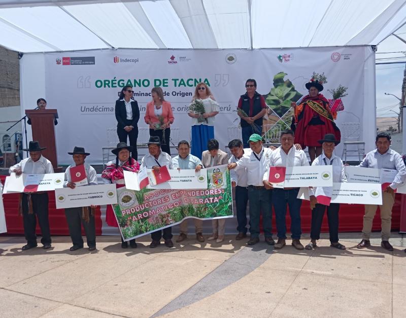 El orégano es de Tacna: entregan resolución que otorga Denominación de Origen a producto