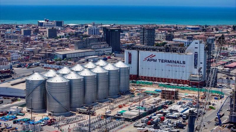El Terminal Norte del Puerto del Callao moviliza el 73% del trigo que se consume en el país