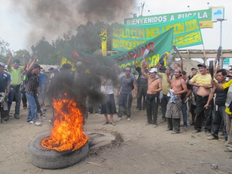 ENFRENTAMIENTOS EN  AGROINDUSTRIAL PUCALÁ DEJAN UN MUERTO