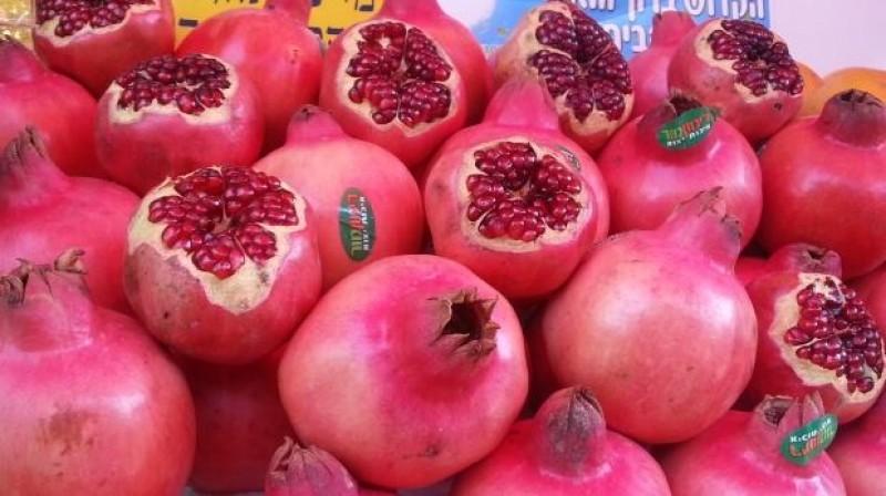 Exportaciones de granadas frescas crecen en volumen 36.03%