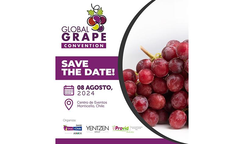 Global Grape Convention reunirá a las industrias líderes mundiales en producción de uva como  Chile y Perú