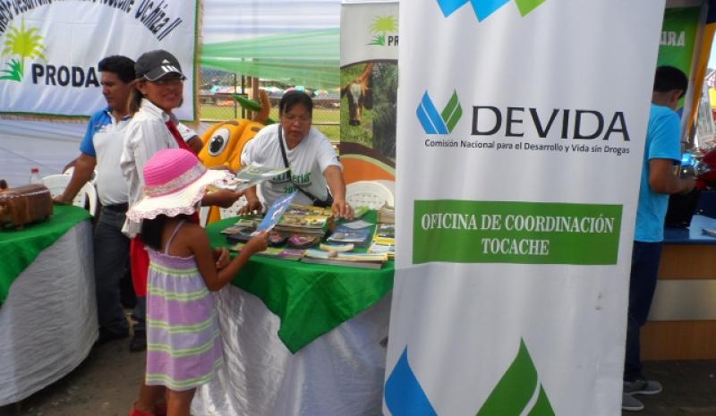 GORESAM ORGANIZÓ FERIA AGRARIA EN TOCACHE