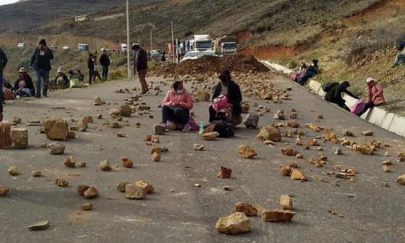 Gremios agrarios realizaron paro nacional ayer