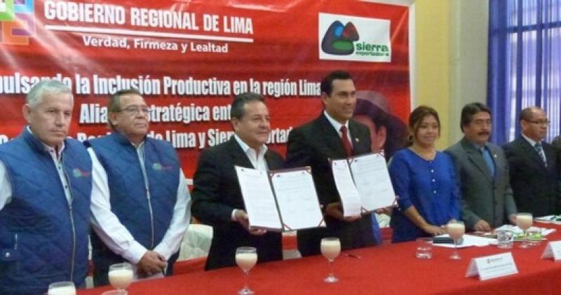 IMPULSARÁN OFERTA DE SIETE PRODUCTOS DE LA SIERRA DE LIMA