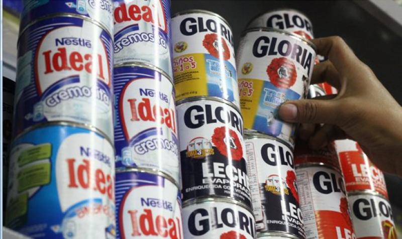 Industria láctea dejaría de producir 900 mil latas de leche al día