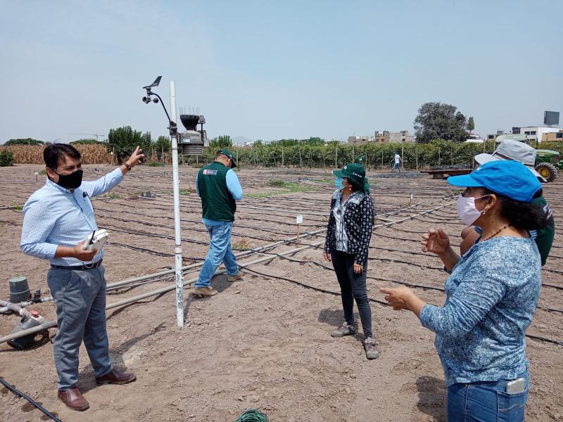 INIA instala estaciones meteorológicas para mejorar calidad de cultivos y crianza de animales