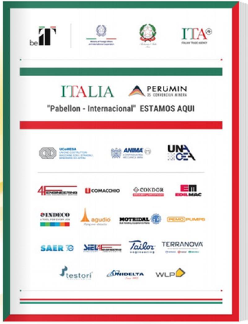 Italia se hace presente en PERUMIN 2022