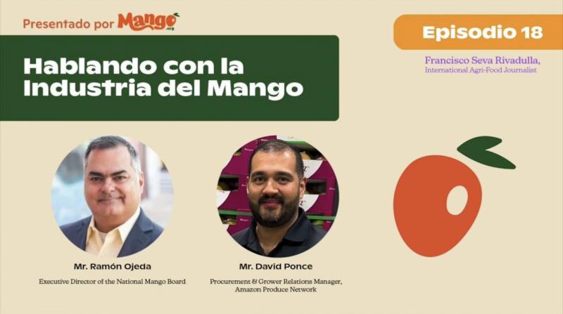 La dimensión comercial del mango en USA, eje conductor del Episodio 18 del Podcast “Hablando con la Industria del Mango”