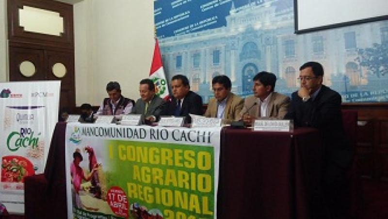 MANCOMUNIDAD MUNICIPAL RIO CACHI REALIZA PRIMER CONGRESO AGRARIO REGIONAL