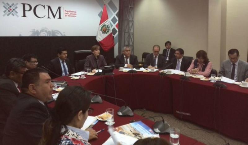 MANCOMUNIDAD REGIONAL DE LOS ANDES SE REUNIÓ CON PCM