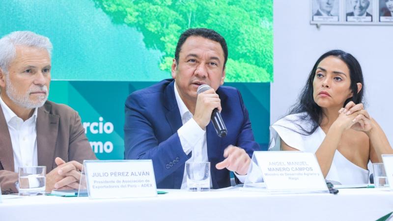 Midagri participó del Encuentro Empresarial de Alto Nivel en San Martín