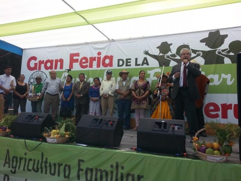 MINAGRI IMPULSARÁ FERIAS DE AGRICULTURA FAMILIAR DE FORMA REGIONAL