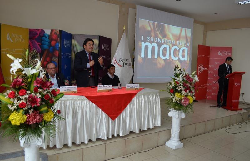 MINCETUR Y  GOBIERNO REGIONAL DE JUNÍN IMPULSAN EXPORTACIONES DE MACA