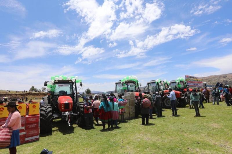 Ministro Víctor Maita: Se promueve la tecnificación del agro para impulsar a pequeños productores