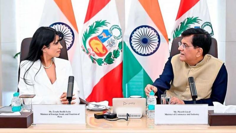 Perú confía en cerrar un acuerdo de libre comercio con la India este año