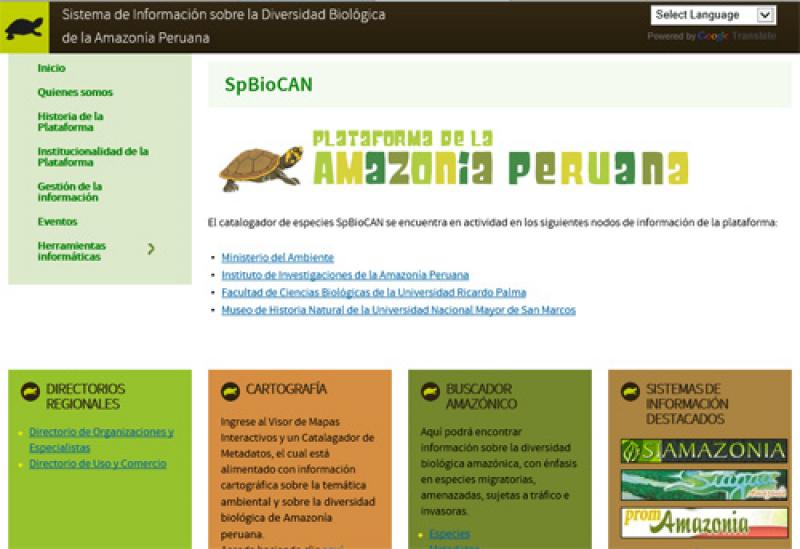 PRESENTAN PLATAFORMA DE INFORMACIÓN AMBIENTAL DE LA AMAZONÍA 