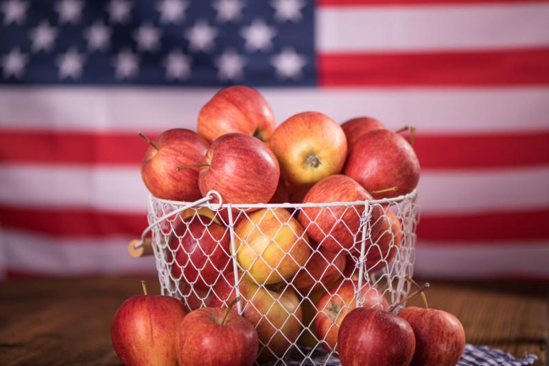 Producción de manzanas de Estados Unidos en 2024-2025 alcanzará casi 260 millones de bushels