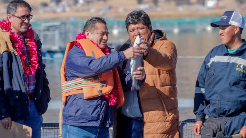 Produce fortalecerá la producción de trucha en Puno