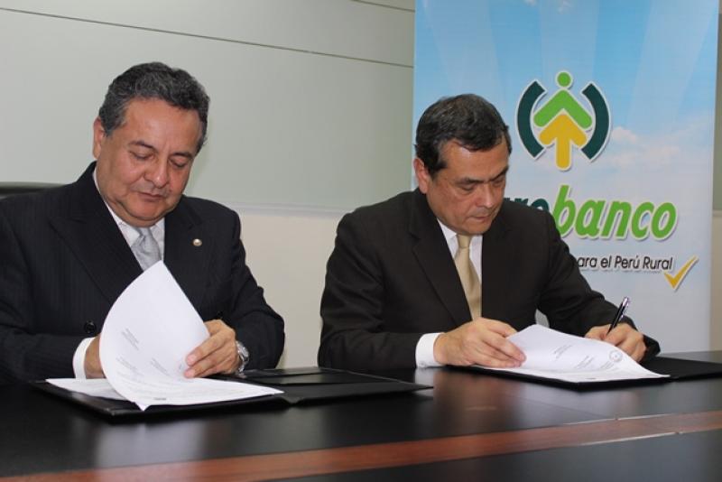 PRODUCTORES ANDINOS ACCEDERÁN A PRODUCTOS FINANCIEROS