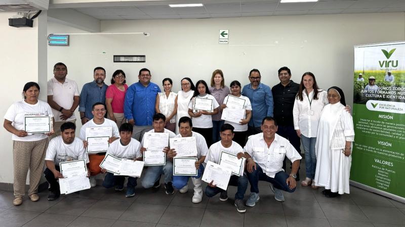 Programa Ceba de Viru S. A. contribuye con estudios de primaria y secundaria para sus colaboradores