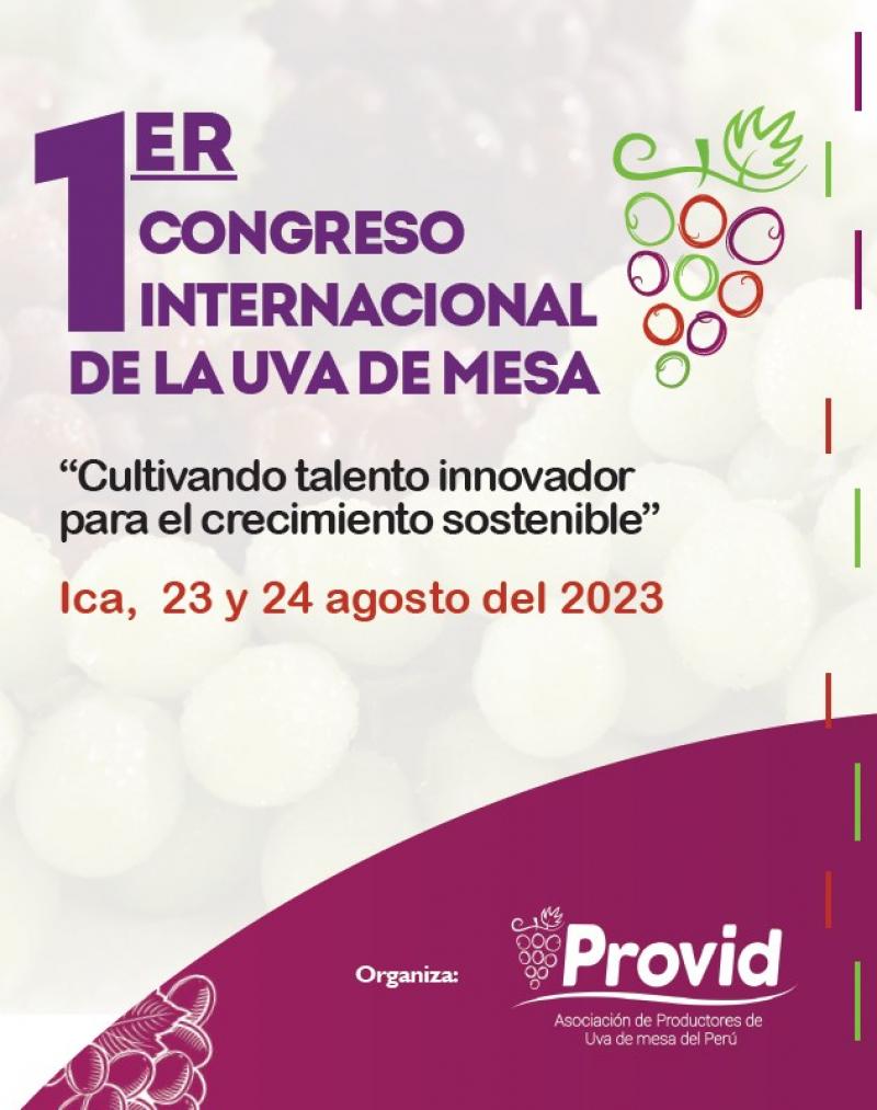 Provid realizará el Primer Congreso Internacional de la Uva de Mesa