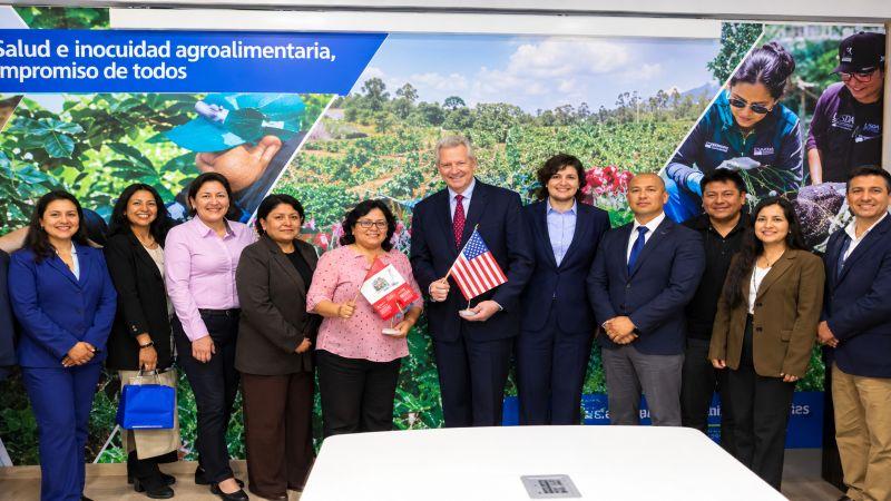 Sanidad Agraria norteamericana realizó inspección técnica de productos clave