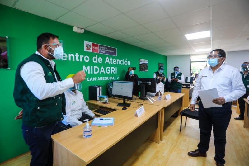 Se pone en marcha en Arequipa segundo Centro de Atención al pequeño productor