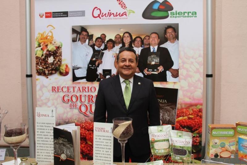 SIERRA EXPORTADORA PROMUEVE  FUSIÓN DE QUINUA CON COMIDA INTERNACIONAL