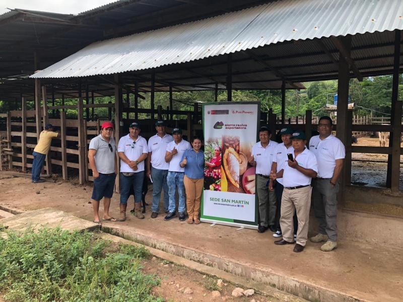 Sierra y Selva Exportadora organizó pasantía de ganaderos de carne de Madre de Dios