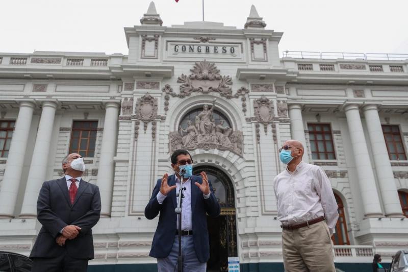 Titulares del MEF, MTPE y Midagri presentaron la propuesta del Ejecutivo para la Ley Agraria que desarrolla el Congreso