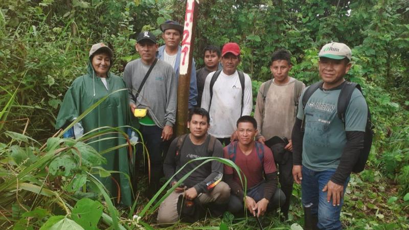 Ucayali: comunidad nativa Santa Clara de Uchunya finaliza delimitación de su territorio ancestral