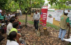 AGRICULTORES DEL VRAEM MEJORAN LA CALIDAD DE SUS CULTIVOS DE CACAO