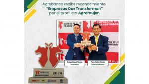 Agrobanco recibe reconocimiento “Empresas que transforman”