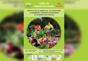 HOY INICIA FORO SOBRE LEY DE AGRICULTURA FAMILIAR EN PERÚ