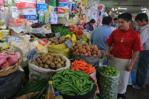 ÍNDICE DE PRECIOS DE ALIMENTOS AUMENTÓ 1.4%