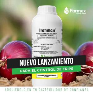 Iron Man, insecticida de rápida acción y largo poder residual