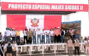 MAJES-SIGUAS II CONVERTIRÁ AL SUR EN  POLO AGROEXPORTADOR Y AGROINDUSTRIAL