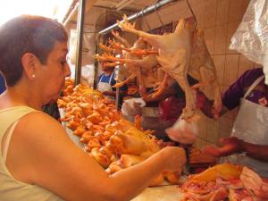 MERCADO MAYORISTA: PRECIO DEL POLLO BAJO Y ARROZ ASEGURADO