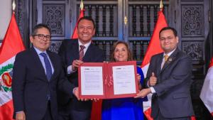 Midagri, ProInversión y GORE Lambayeque firman convenio para impulsar ejecución de proyecto Olmos