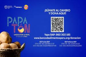 "Papatón 2023": iniciativa busca beneficiar a agricultores y familias afectados por la crisis alimentaria