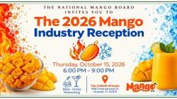La National Mango Board reunirá a la industria internacional del mango en Orlando durante IFPA 2026