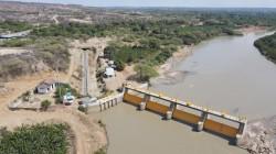 Midagri ultima detalles para entregar la bocatoma y canal La Peña en Tumbes