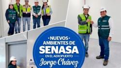 Senasa cuenta con nuevos espacios en el Aeropueto Internacional Jorge Chávez